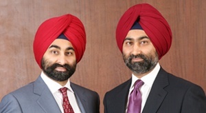 Shivinder Singh (right) and Malvinder Singh